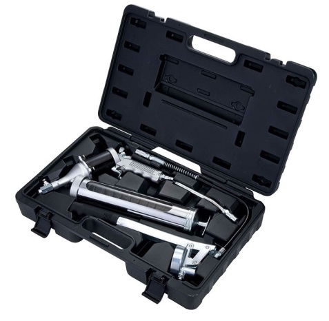 Transparent Air-operated Grease Gun Combination Kit