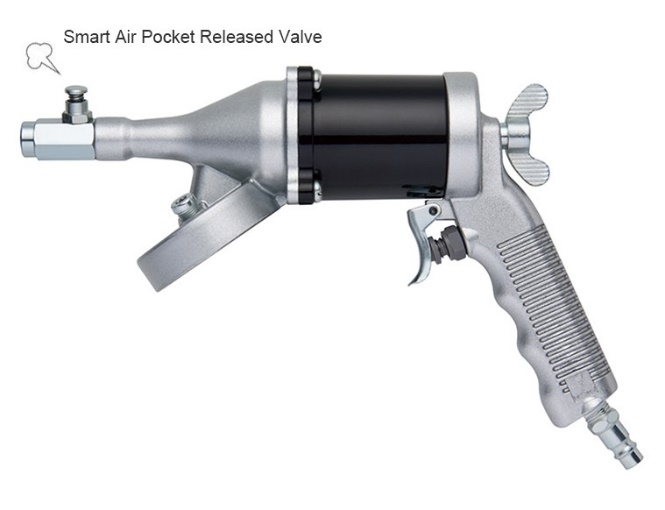 Transparent Air-operated Grease Gun Combination Kit