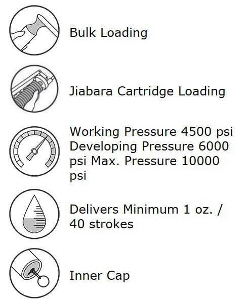 Heavy Duty JiabaraType Grease Gun