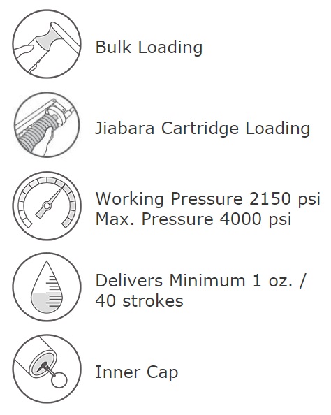 Heavy-Duty Jiabara Type Grease Gun