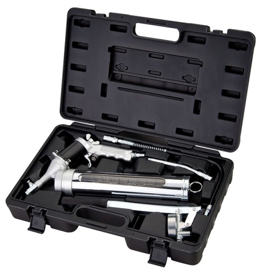 Transparent Jiabara Type Air-Operated Grease Gun Combination Kit