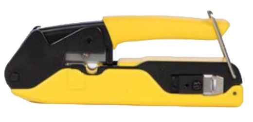 Pass Through RJ45 Tele Crimper Cable sizes: CAT5e, CAT6 / Connector type: EZ RJ45.